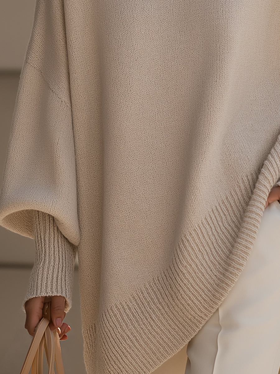 Isolde | Oversized drapert genser