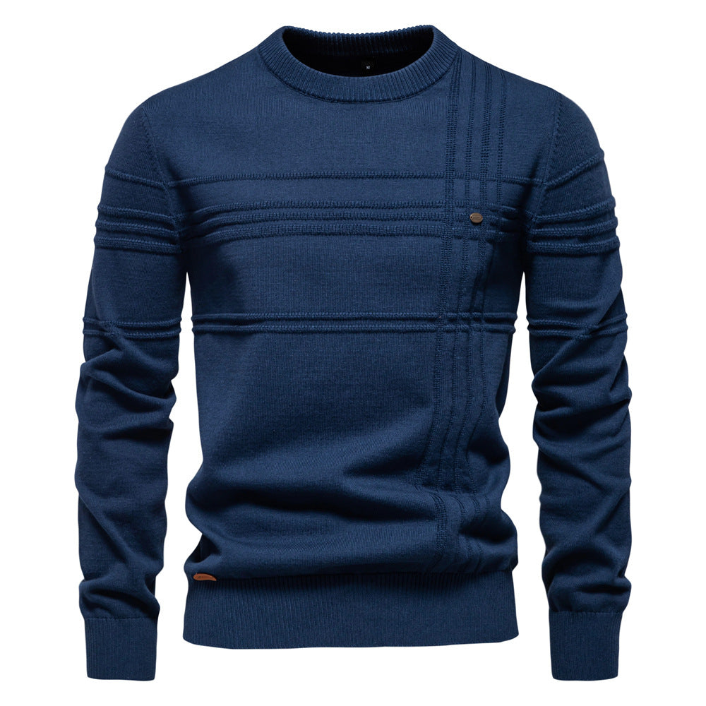 Pull classique en maille