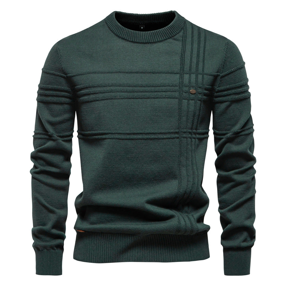 Pull classique en maille