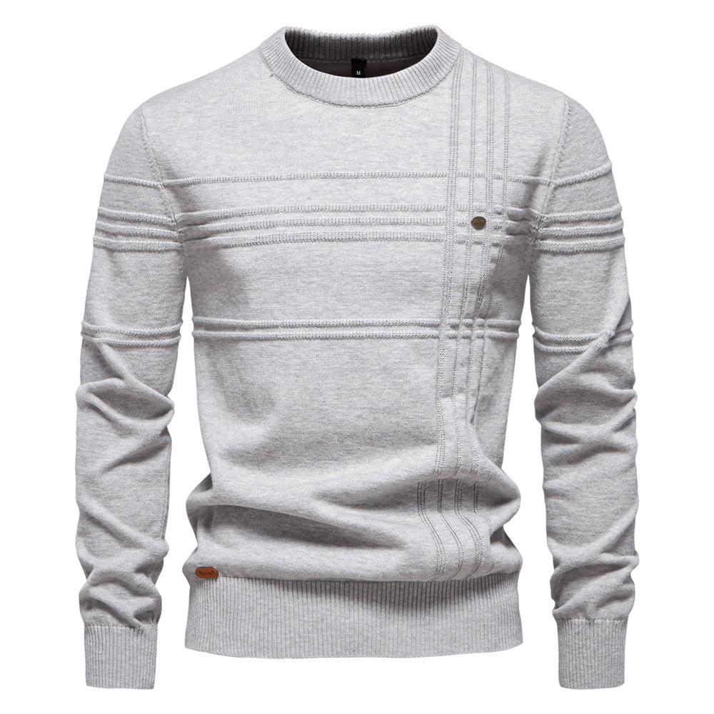 Maglione classico in maglia