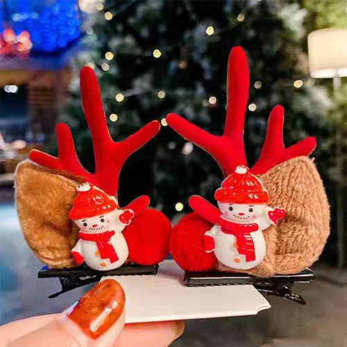 Bigudins de Nadal de fusta de renh