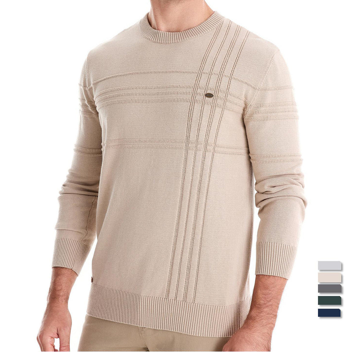 Pull classique en maille