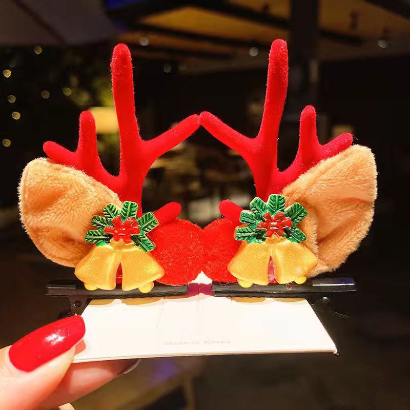 Bigudins de Nadal de fusta de renh