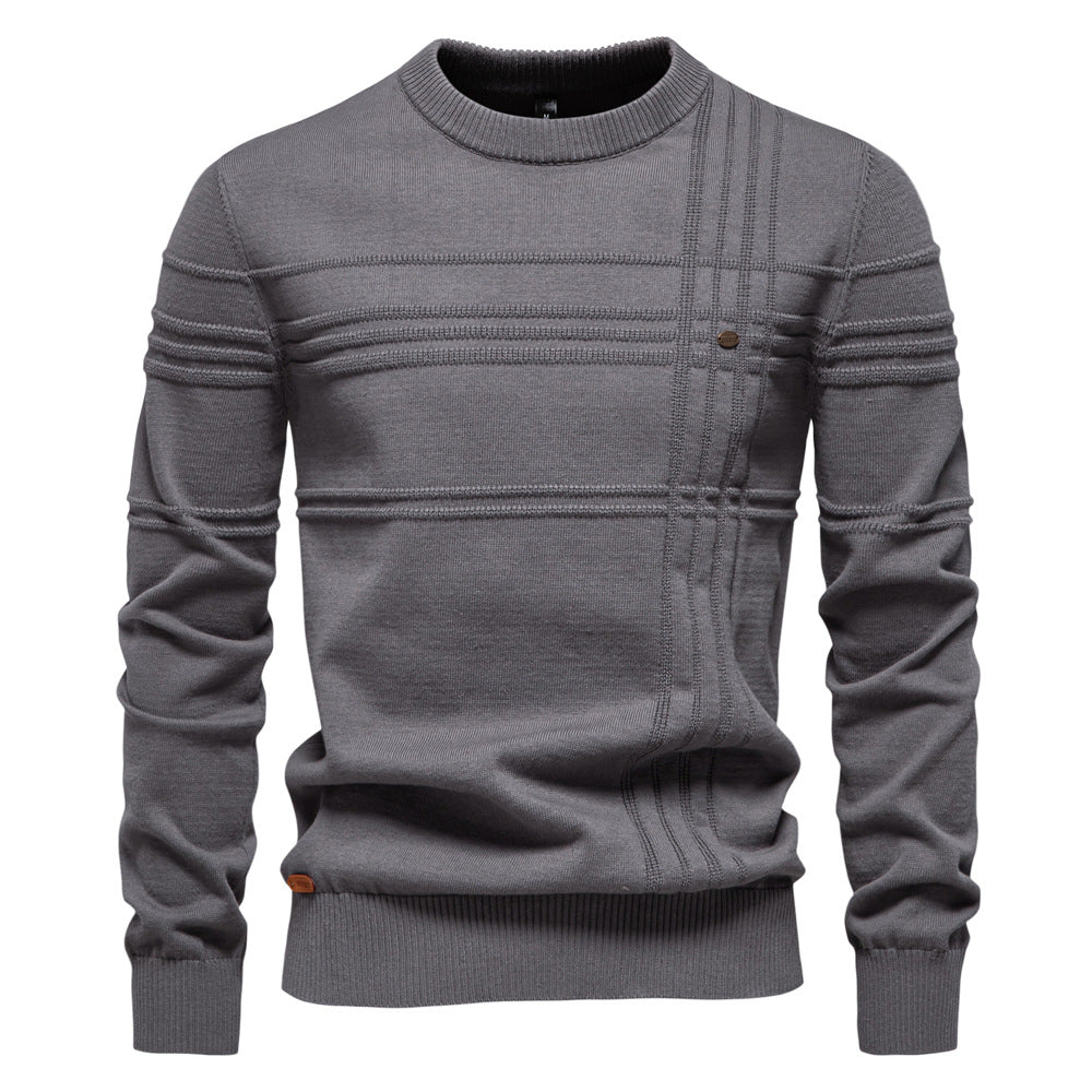 Pull classique en maille