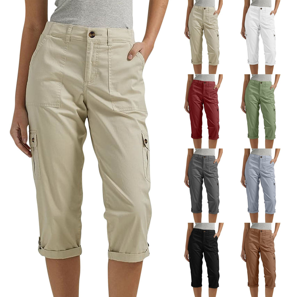 Short casual da donna molto elasticizzati e con più tasche
