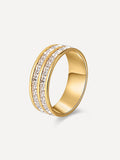 Bague Double Éclat
