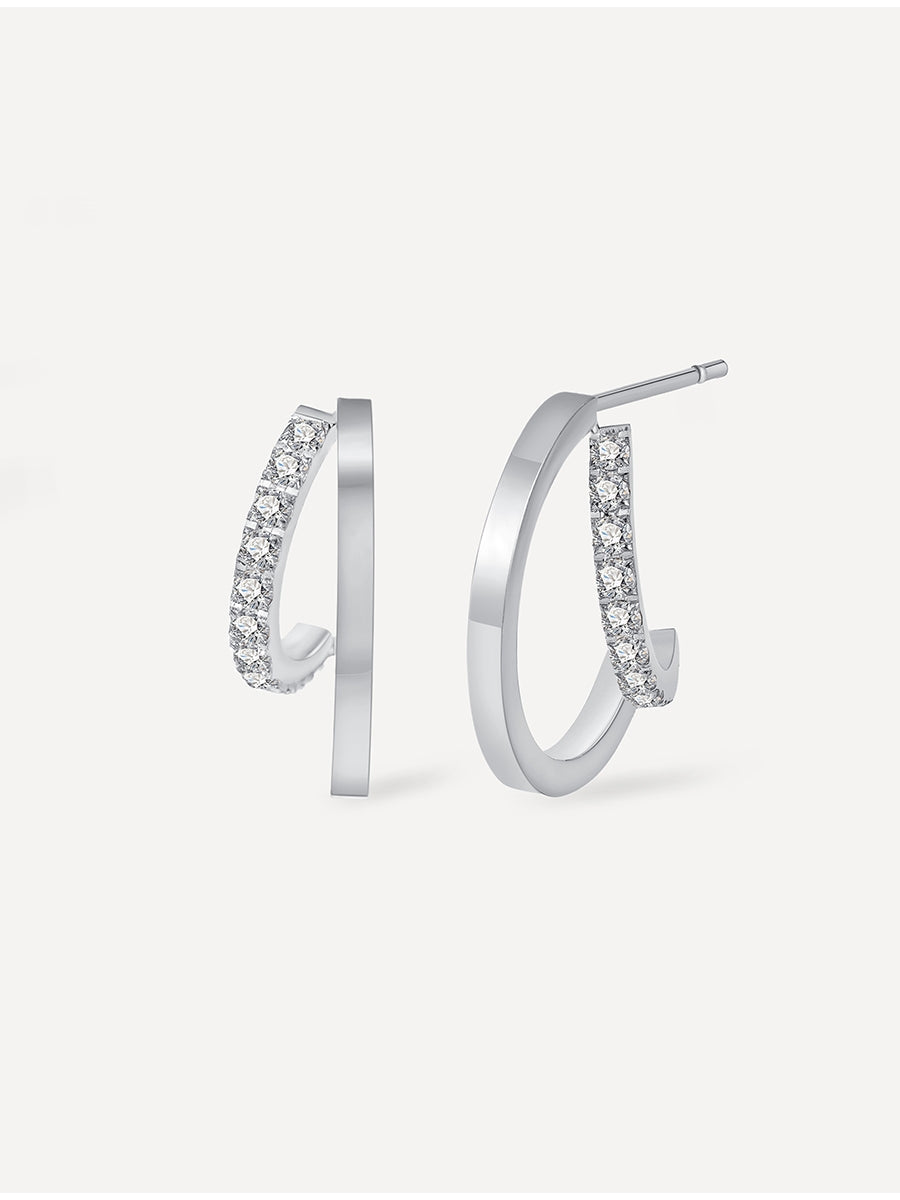 Boucles d’oreilles Double Profusion