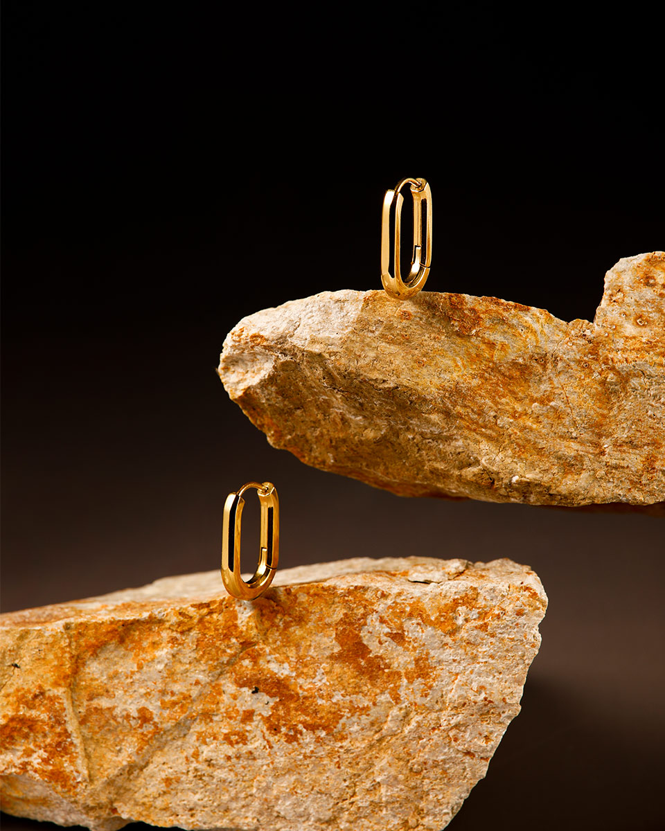 Boucles d'oreilles "U" Premium