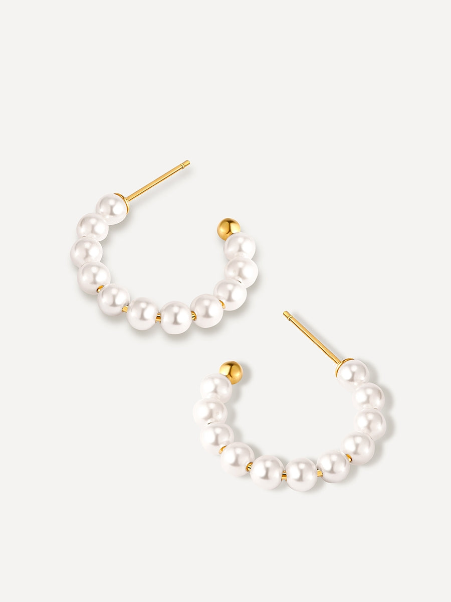 Orecchini Classici con Perle