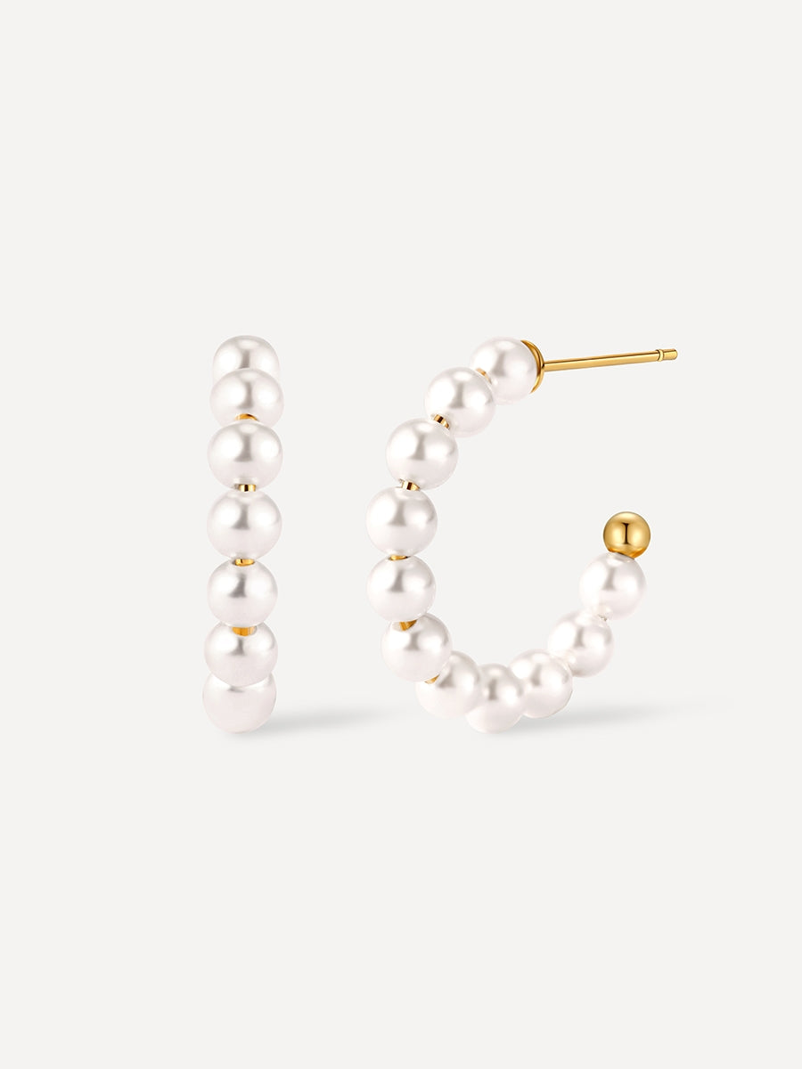 Orecchini Classici con Perle