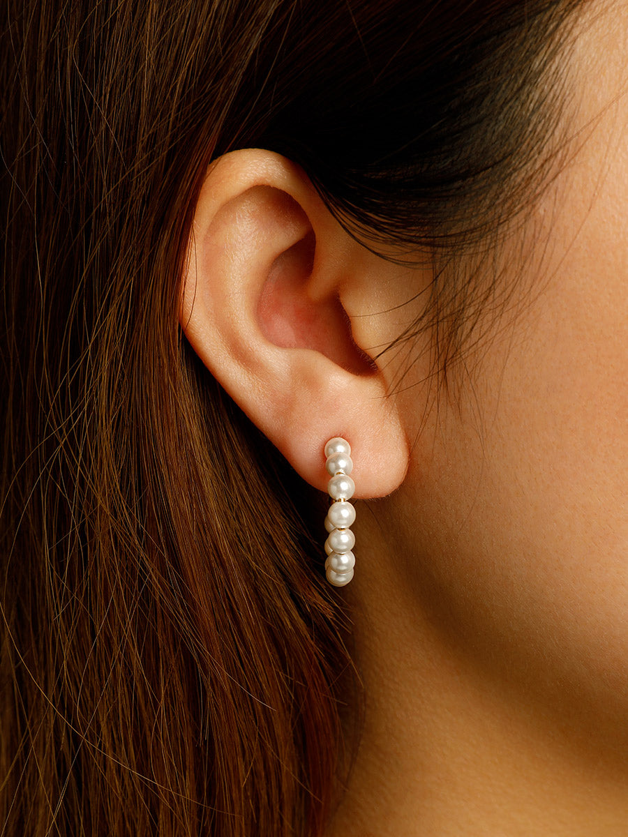 Orecchini Classici con Perle