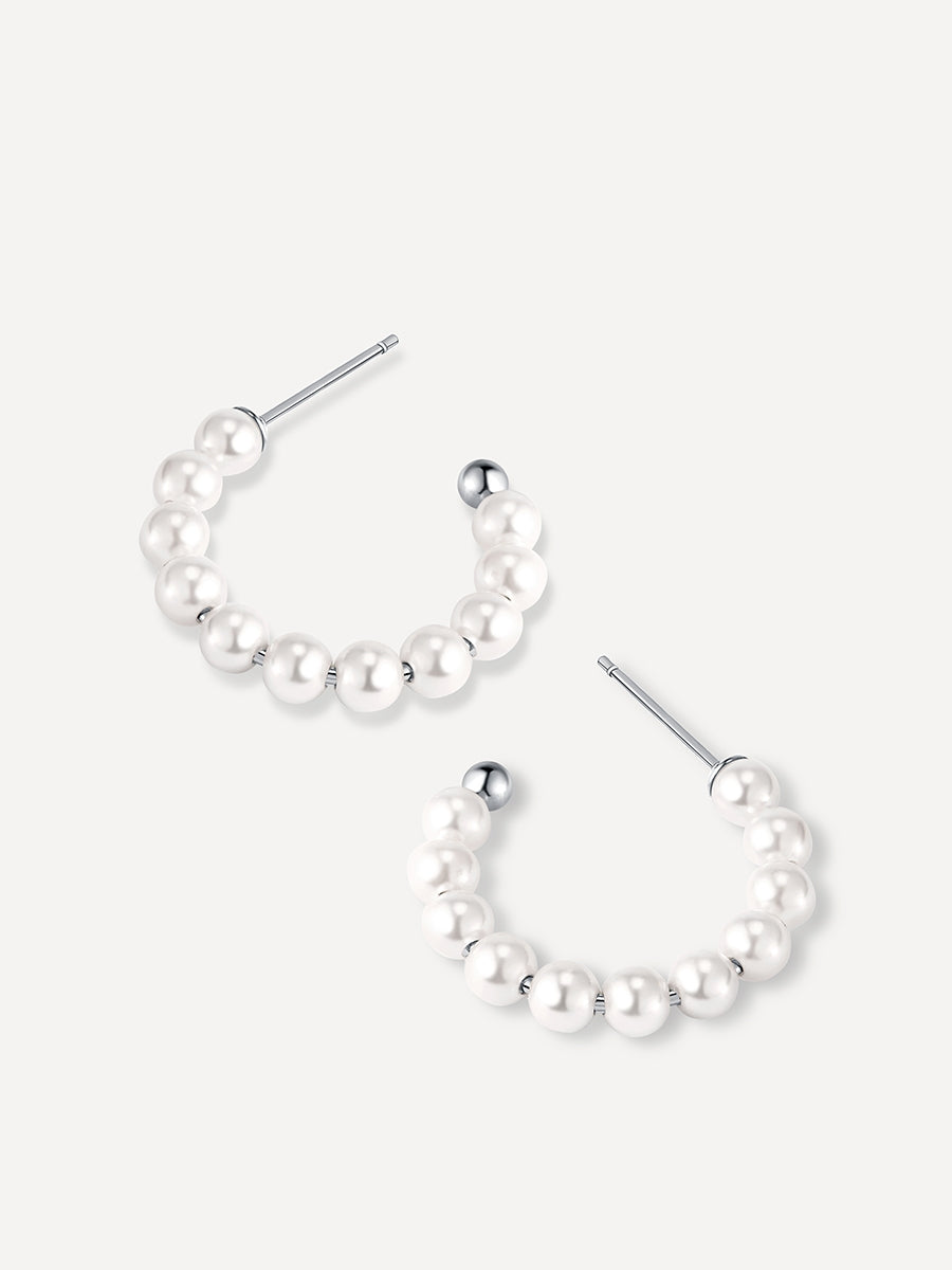 Orecchini Classici con Perle