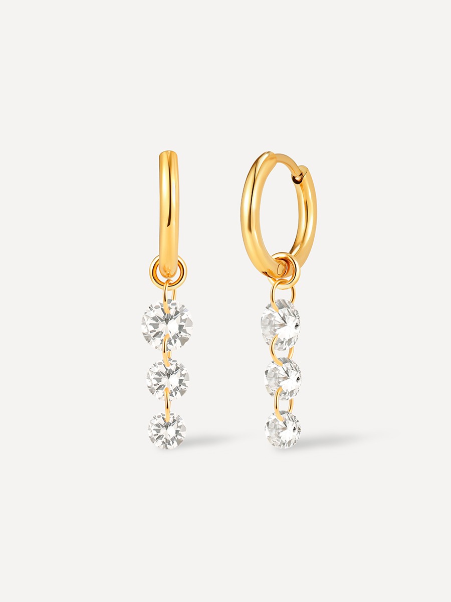 Boucles d'oreilles Étoile Filante