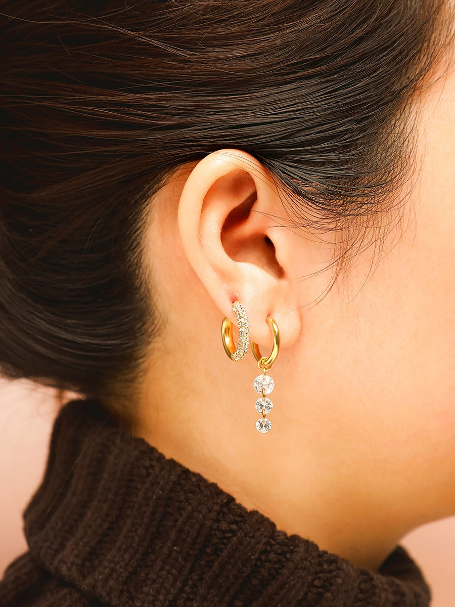 Boucles d'oreilles Étoile Filante