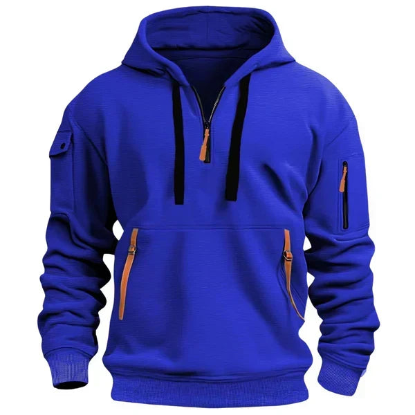 Sweat à capuche coupe décontractée