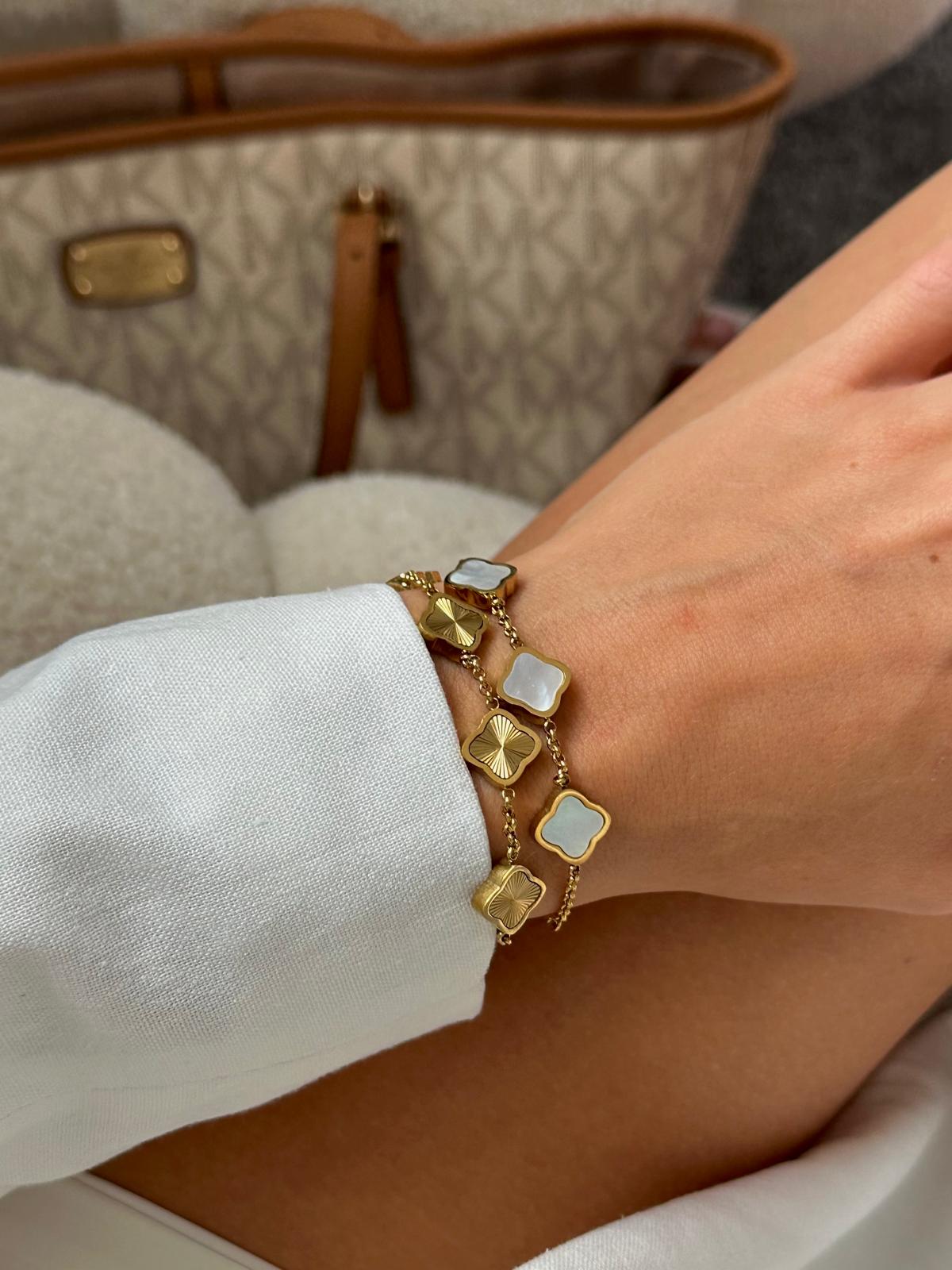 Bracelet trèfle
