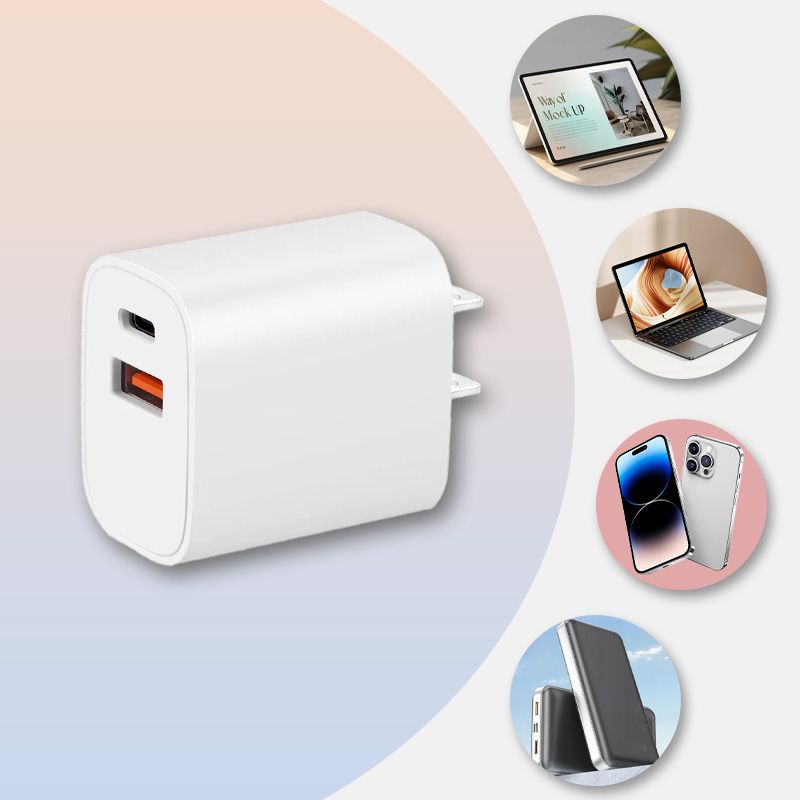 Carregador ràpid de 20 W amb dos ports