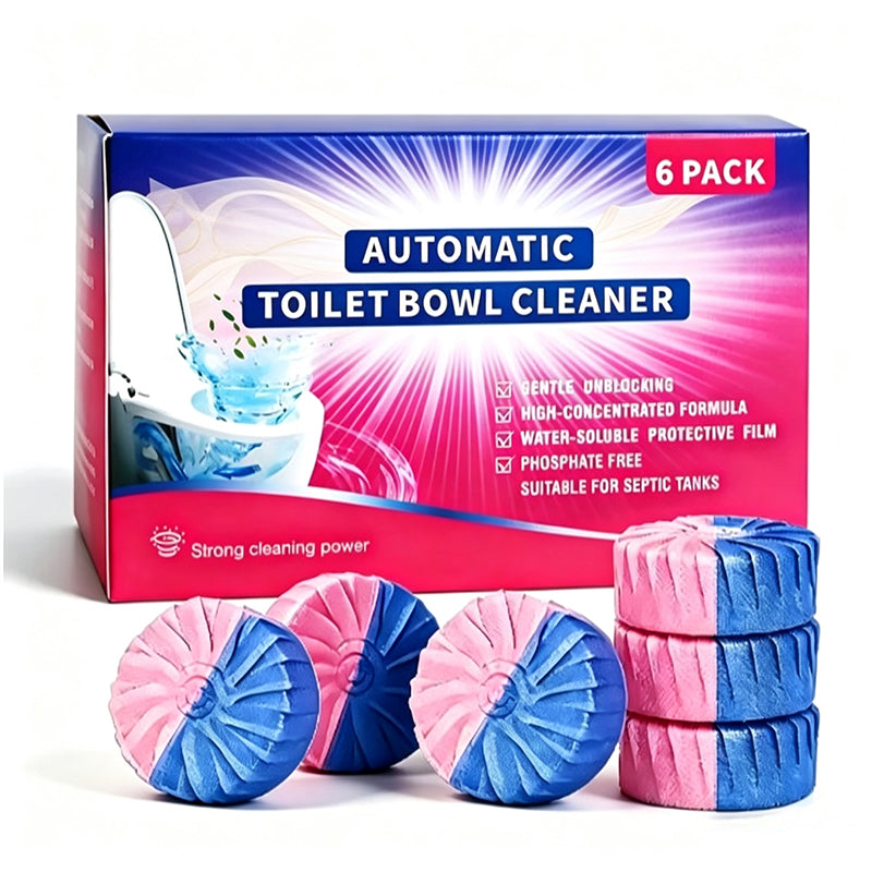 Pastillas limpiadoras automáticas para inodoro