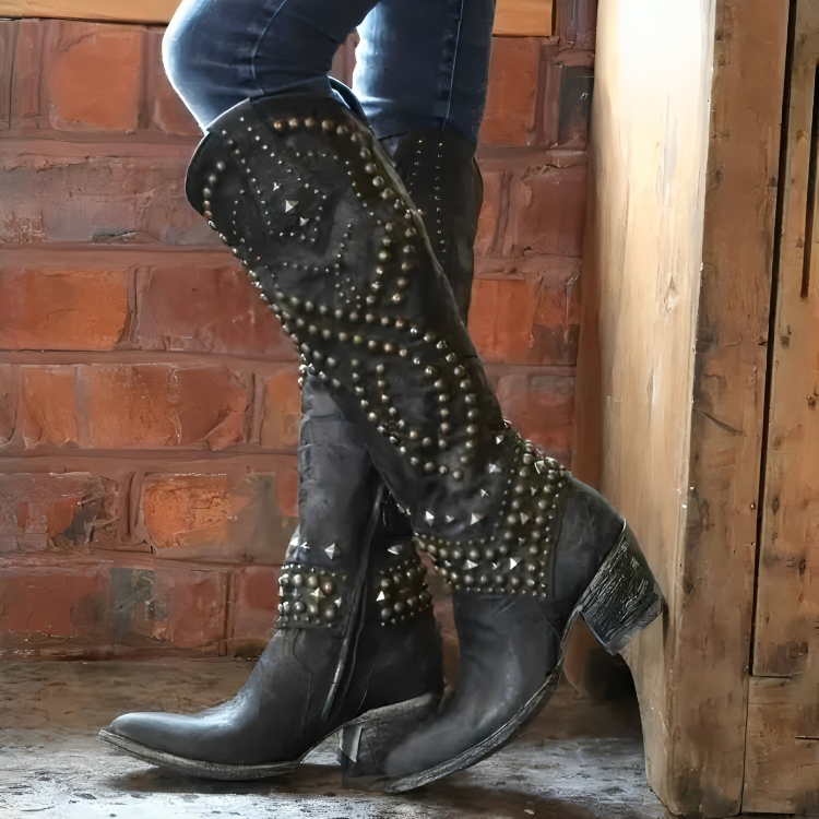 Bottes de cow-boy pour femme