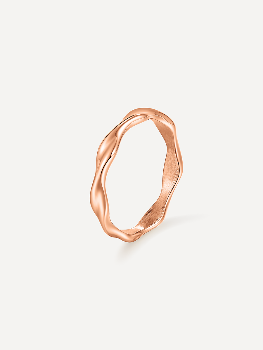 Anello dal Design Curvo Moderno