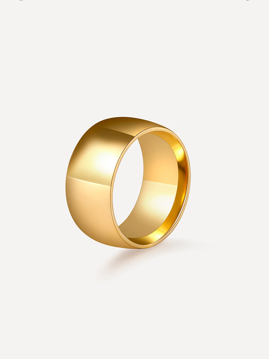 Bague au design minimaliste