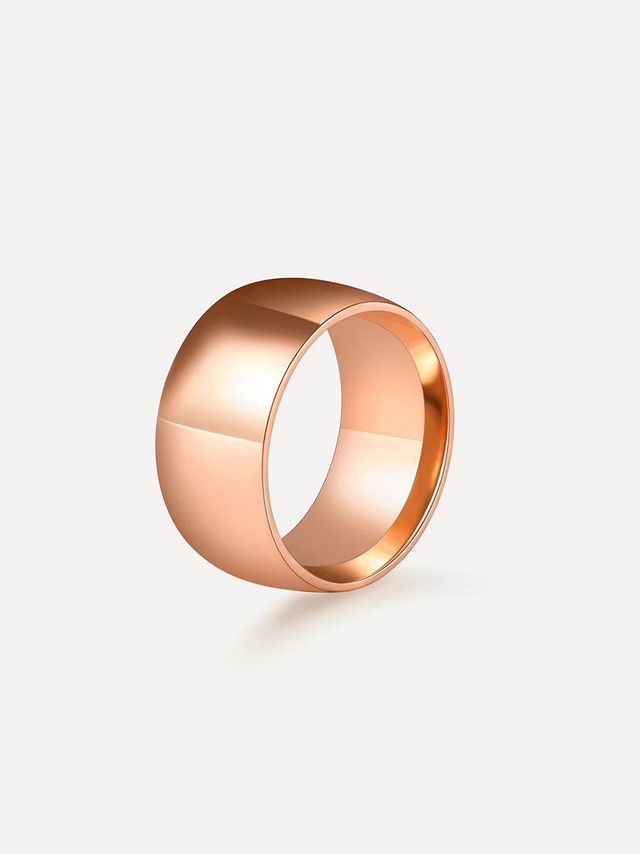 Bague au design minimaliste