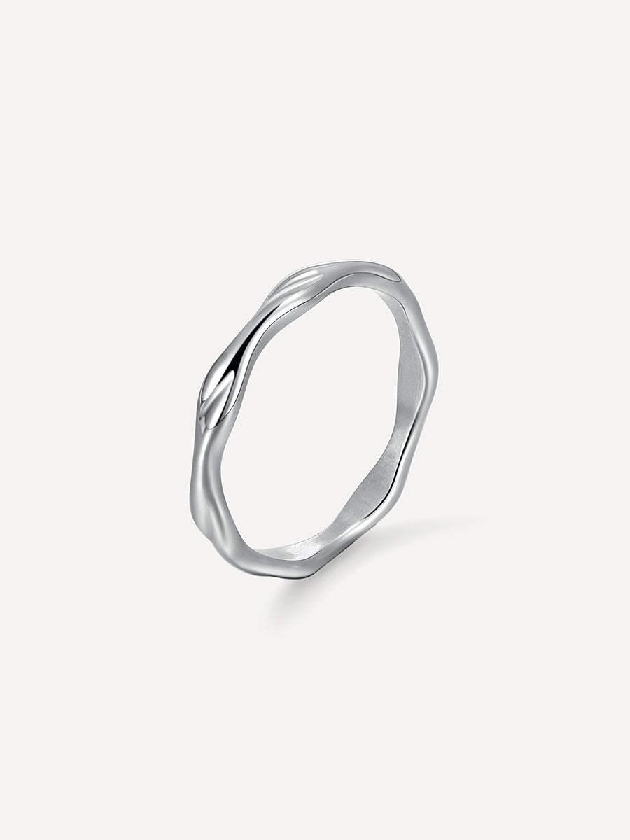 Anello Classico Ondulato