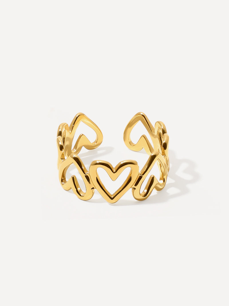 Bague Infinité Cœur