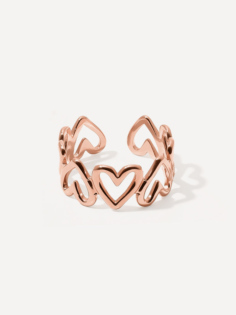 Bague Infinité Cœur