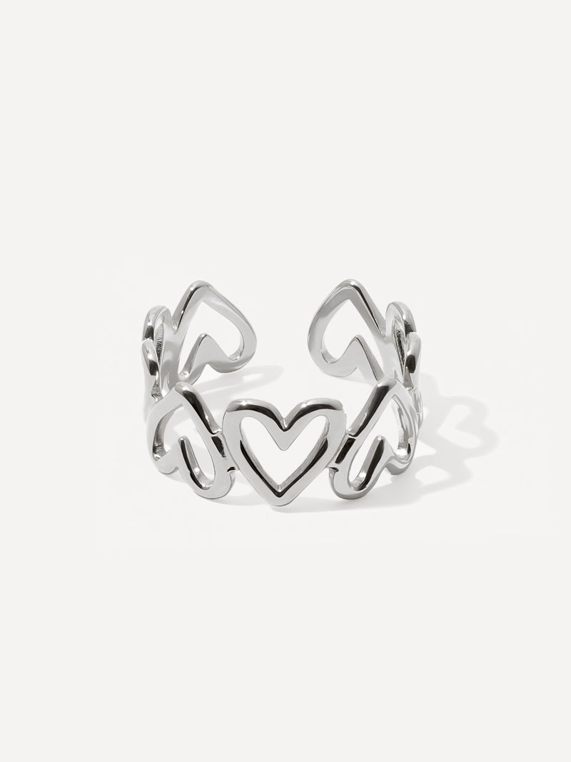 Bague Infinité Cœur