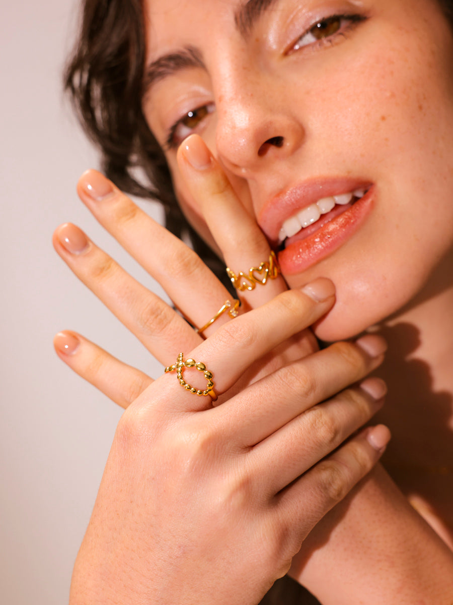 Bague Infinité Cœur