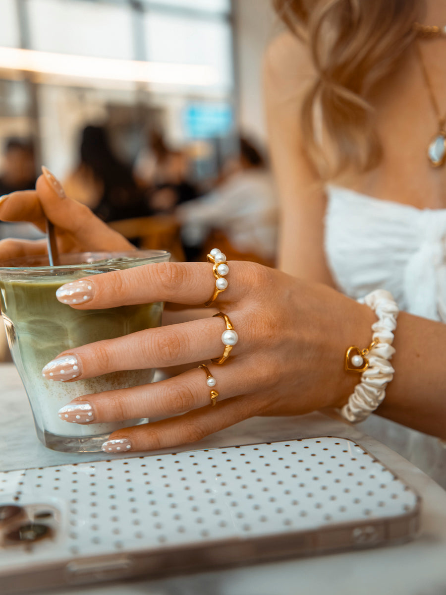 Bague Perle Élégante