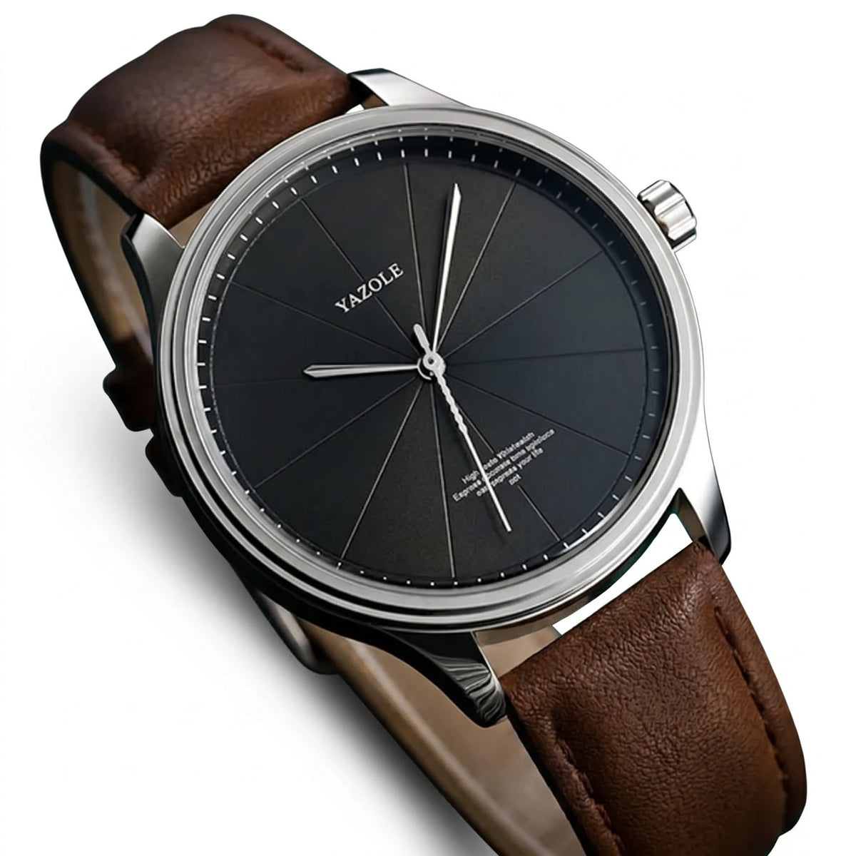 Montre minimaliste avec cadran soleillé