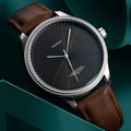 Montre minimaliste avec cadran soleillé