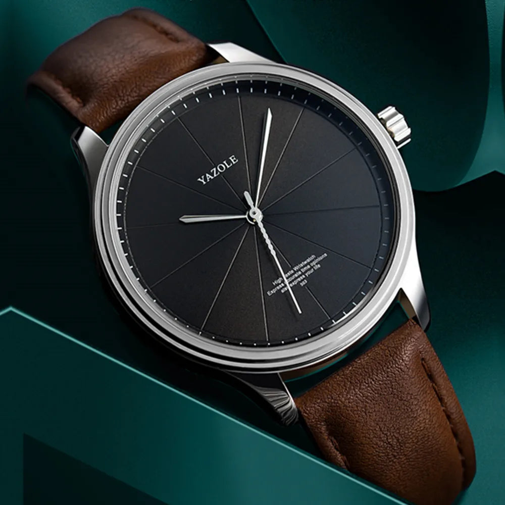 Montre minimaliste avec cadran soleillé