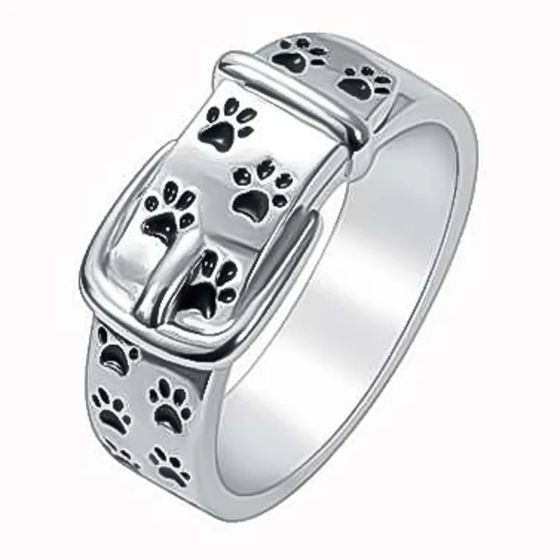 Hundinspirert ring