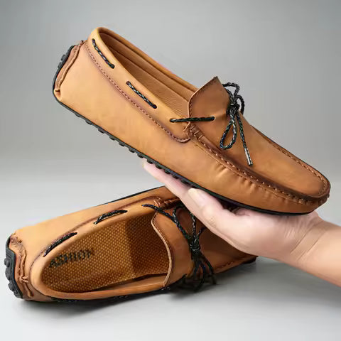 ROBERTO | Mocassin de Conduite Marron pour Homme
