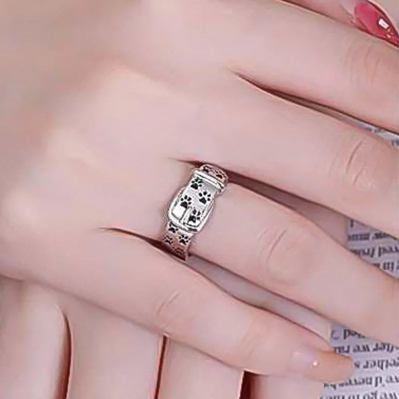 Hundinspirert ring