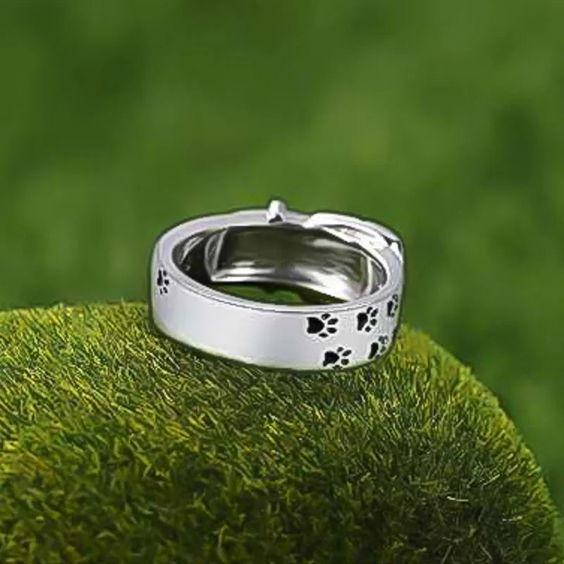 Hundinspirert ring