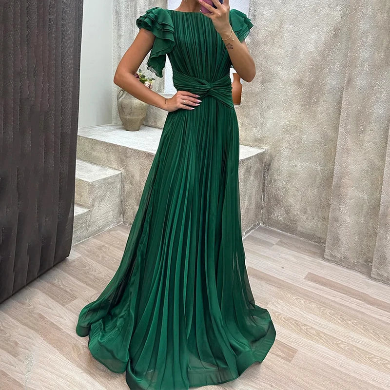 Vestit de festa plisat