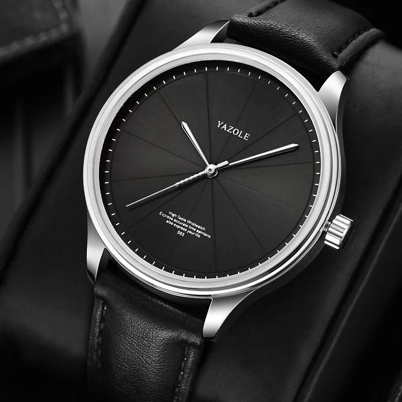 Montre minimaliste avec cadran soleillé