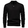 Pull en maille zippé