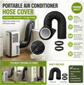 Funda para tubo de aire acondicionado portátil