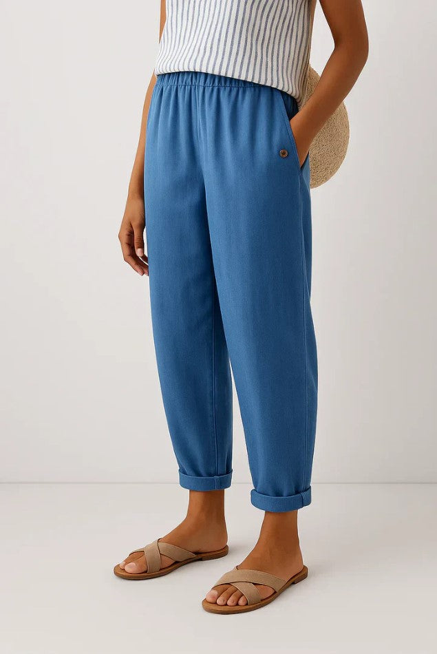 Pantalon léger en lin