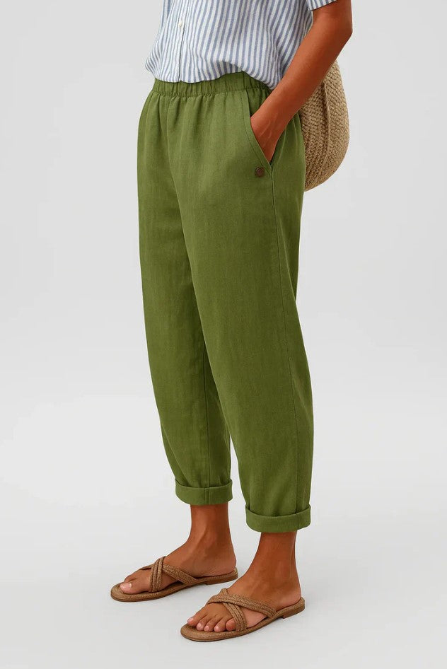Pantalon léger en lin
