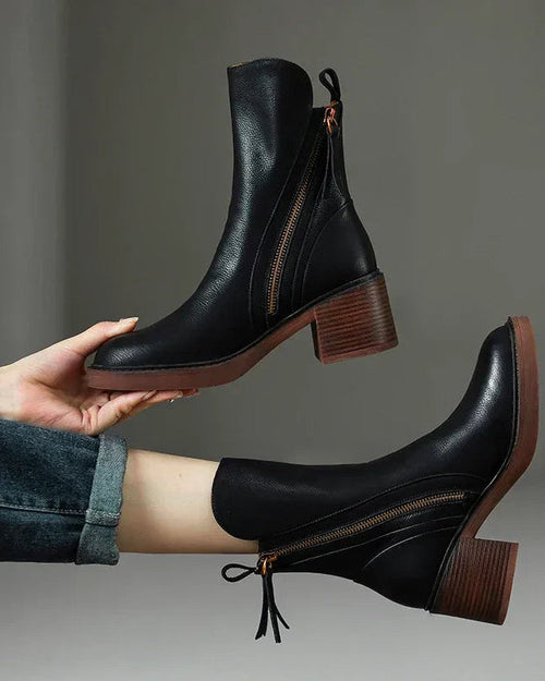 Bottes en cuir