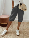 Costero | Pantalons curts de lli fresc