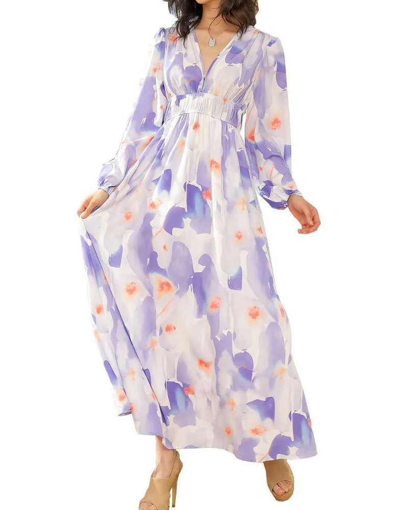 Vestit femení amb motiu floral