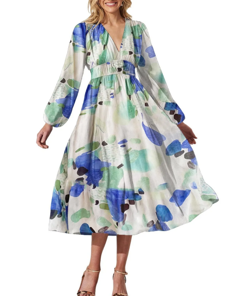 Vestit femení amb motiu floral