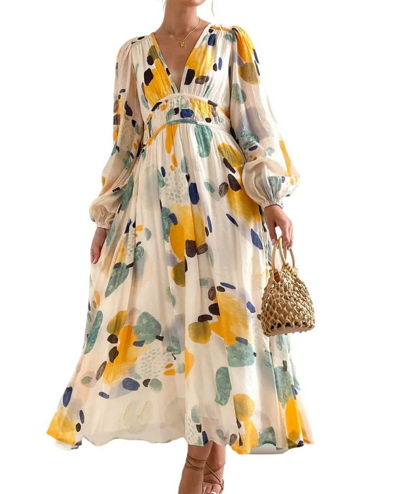 Vestit femení amb motiu floral